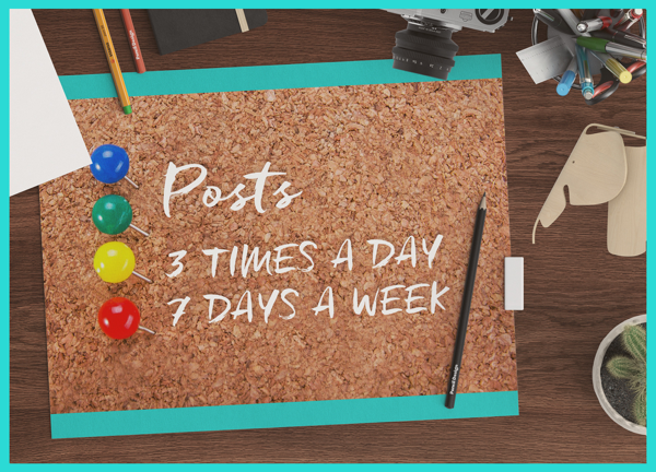 3 Pinterest Pins Per Day Marketing